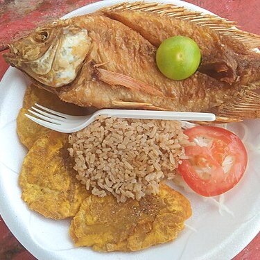 Pescado frito